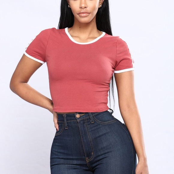 Fashion Nova Crop Top - Picture 2 of 3